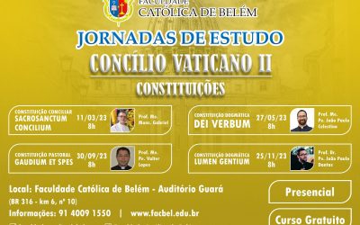 JORNADAS DE ESTUDO: CONCÍLIO VATICANO II – CONSTITUIÇÕES